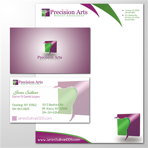 Letterhead Design by Professor P for Precision Arts Dental Associates | Design: #3746348