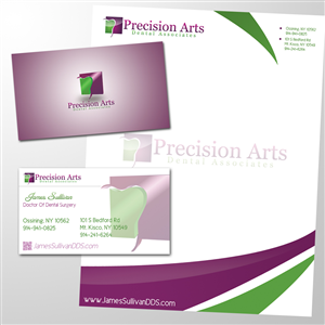Letterhead Design by Professor P for Precision Arts Dental Associates | Design: #3746352