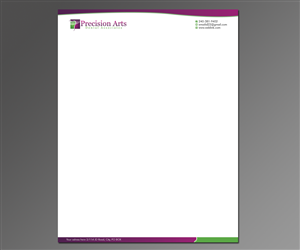 Letterhead Design by kousik for Precision Arts Dental Associates | Design: #3692788
