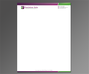 Letterhead Design by kousik for Precision Arts Dental Associates | Design: #3692833