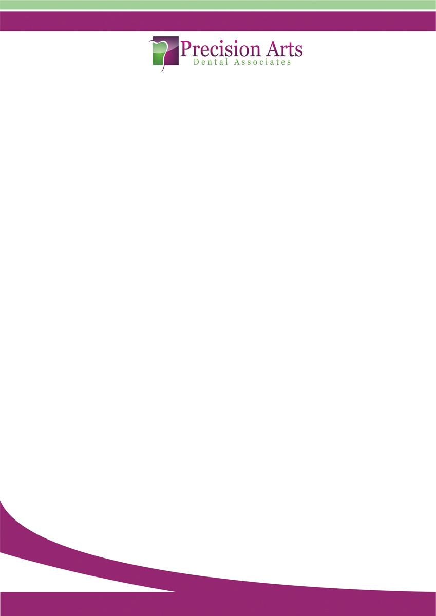 Letterhead Design by abhijeet nayer for Precision Arts Dental Associates | Design #3696830