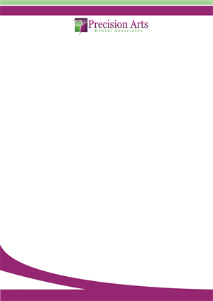 Letterhead Design by abhijeet nayer for Precision Arts Dental Associates | Design: #3696830