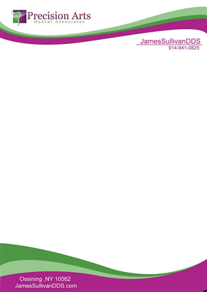 Letterhead Design by abhijeet nayer for Precision Arts Dental Associates | Design #3706053