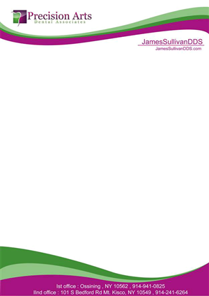 Letterhead Design by abhijeet nayer for Precision Arts Dental Associates | Design: #3706670