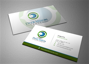 Diseño de Tarjeta de Presentación por Eggo May P para Dyer Vision Center | Diseño #3692624