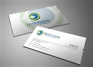 Business Card Design by Eggo May P for Dyer Vision Center | Design: #3692637