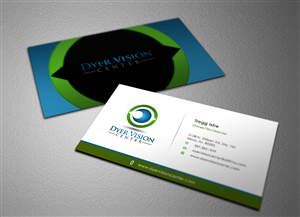 Business Card Design by Eggo May P for Dyer Vision Center | Design: #3692641