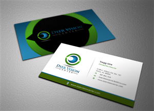 Business Card Design by Eggo May P for Dyer Vision Center | Design: #3692647
