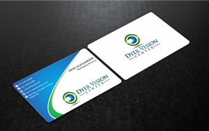 Business Card Design by AwsomeD for Dyer Vision Center | Design: #3701130