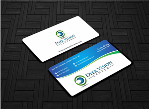 Business Card Design by AwsomeD for Dyer Vision Center | Design: #3701133
