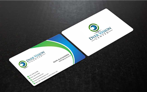 Business Card Design by AwsomeD for Dyer Vision Center | Design: #3701134