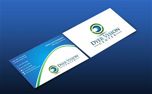 Business Card Design by AwsomeD for Dyer Vision Center | Design: #3701147