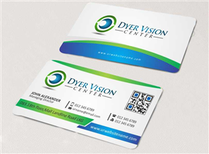 Business Card Design by AwsomeD for Dyer Vision Center | Design: #3701591