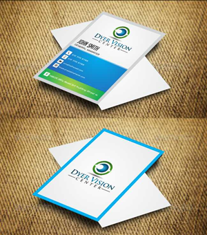 Business Card Design by AwsomeD for Dyer Vision Center | Design: #3701601