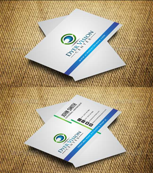 Business Card Design by AwsomeD for Dyer Vision Center | Design: #3701603