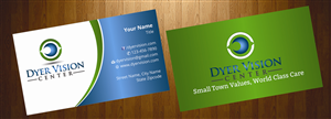 Business Card Design by harmi_199 for Dyer Vision Center | Design: #3705244