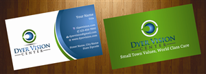 Business Card Design by harmi_199 for Dyer Vision Center | Design: #3705260