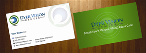 Business Card Design by HarmiDesigning for Dyer Vision Center | Design: #3706850
