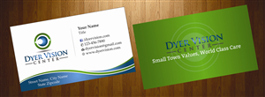 Business Card Design by HarmiDesigning for Dyer Vision Center | Design: #3706854