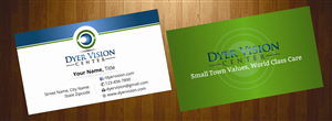 Business Card Design by HarmiDesigning for Dyer Vision Center | Design: #3706861