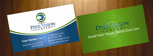 Business Card Design by HarmiDesigning for Dyer Vision Center | Design: #3706865