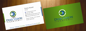 Business Card Design by HarmiDesigning for Dyer Vision Center | Design: #3706879
