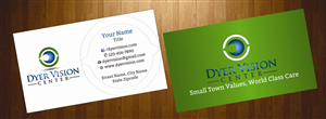 Business Card Design by HarmiDesigning for Dyer Vision Center | Design: #3706894