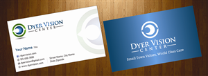 Diseño de Tarjeta de Presentación por harmi_199 para Dyer Vision Center | Diseño: #3706947