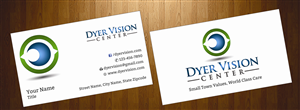 Diseño de Tarjeta de Presentación por harmi_199 para Dyer Vision Center | Diseño: #3706953