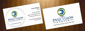 Diseño de Tarjeta de Presentación por harmi_199 para Dyer Vision Center | Diseño: #3706959