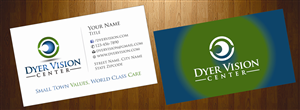 Diseño de Tarjeta de Presentación por harmi_199 para Dyer Vision Center | Diseño: #3706968