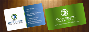 Diseño de Tarjeta de Presentación por harmi_199 para Dyer Vision Center | Diseño: #3706977