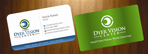 Diseño de Tarjeta de Presentación por harmi_199 para Dyer Vision Center | Diseño: #3706981