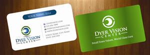 Diseño de Tarjeta de Presentación por harmi_199 para Dyer Vision Center | Diseño: #3706986