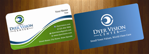 Diseño de Tarjeta de Presentación por harmi_199 para Dyer Vision Center | Diseño: #3706994