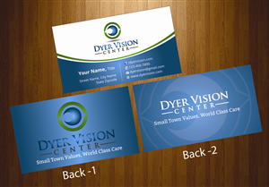 Diseño de Tarjeta de Presentación por harmi_199 para Dyer Vision Center | Diseño: #3713676
