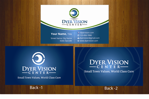 Diseño de Tarjeta de Presentación por harmi_199 para Dyer Vision Center | Diseño: #3728171
