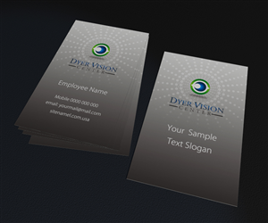 Business Card Design by Tamriko for Dyer Vision Center | Design: #3712823