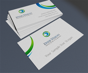 Business Card Design by Tamriko for Dyer Vision Center | Design: #3720041