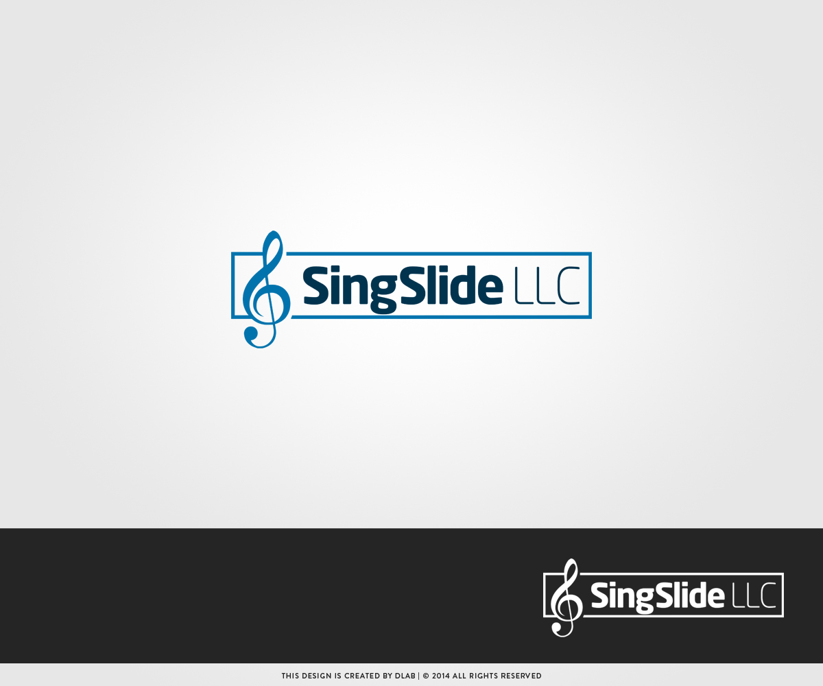 Diseño de Logo por DLab™ para SingSlide Presentations LLC | Diseño #3727539