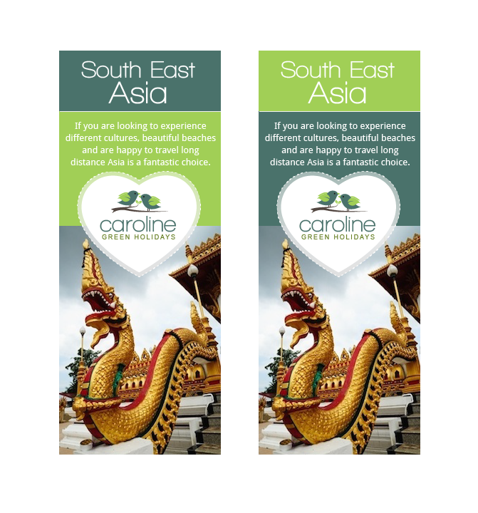 Diseño de Señalética por distantbells para Caroline Green Holidays Ltd. | Diseño #3708181