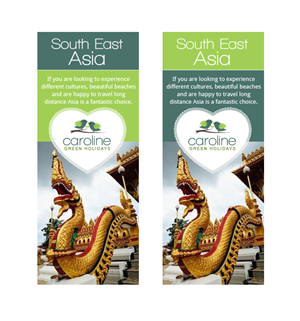 Diseño de Señalética por distantbells para Caroline Green Holidays Ltd. | Diseño: #3708181