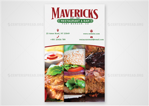 Menu Design by CENTERSPREAD
