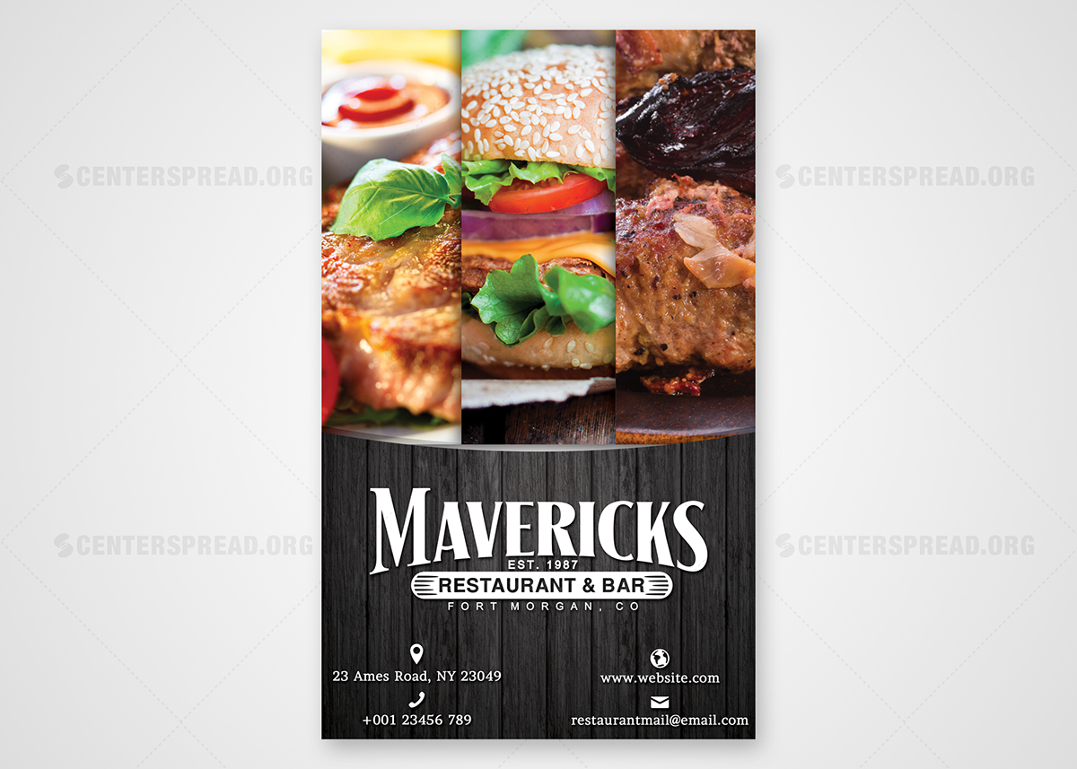 Menu Design by CENTERSPREAD for David Dobbs Enterprises / Menu Designs | Design #3883472
