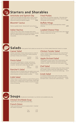 Menu Design by faith.peach