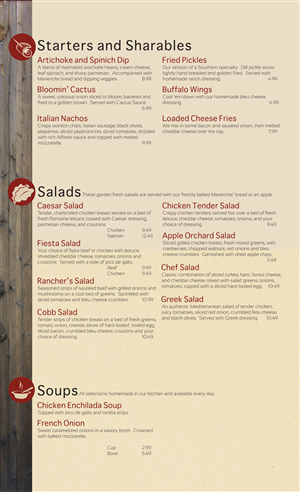 Menu Design by faith.peach for David Dobbs Enterprises / Menu Designs | Design: #3859265