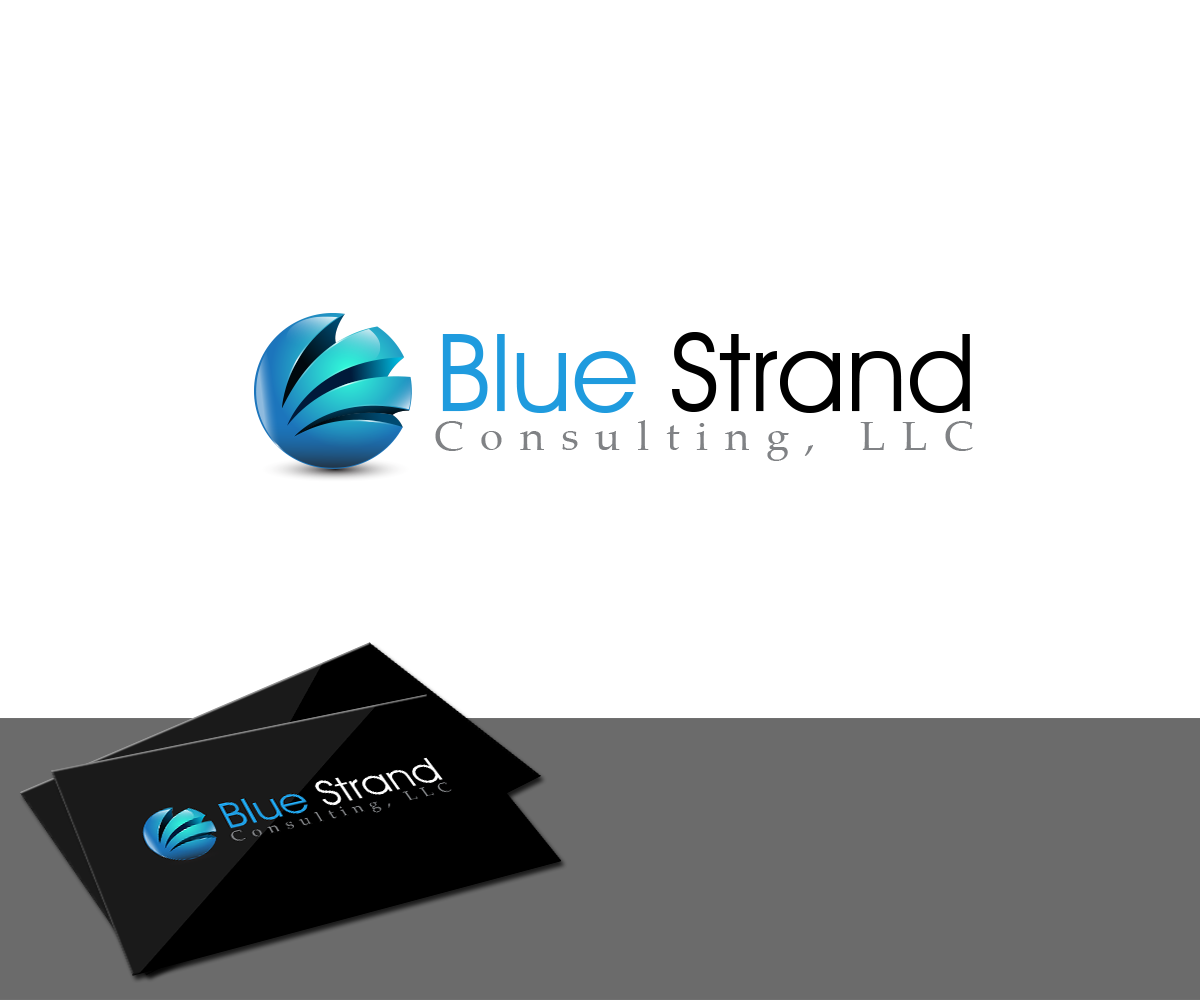 Logo Design by HeroG®APHIX for Blue Strand Consulting LLC | Design #3750391