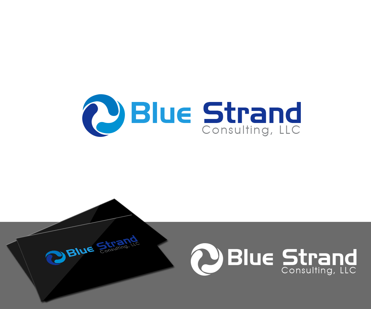 Logo Design by HeroG®APHIX for Blue Strand Consulting LLC | Design #3750394