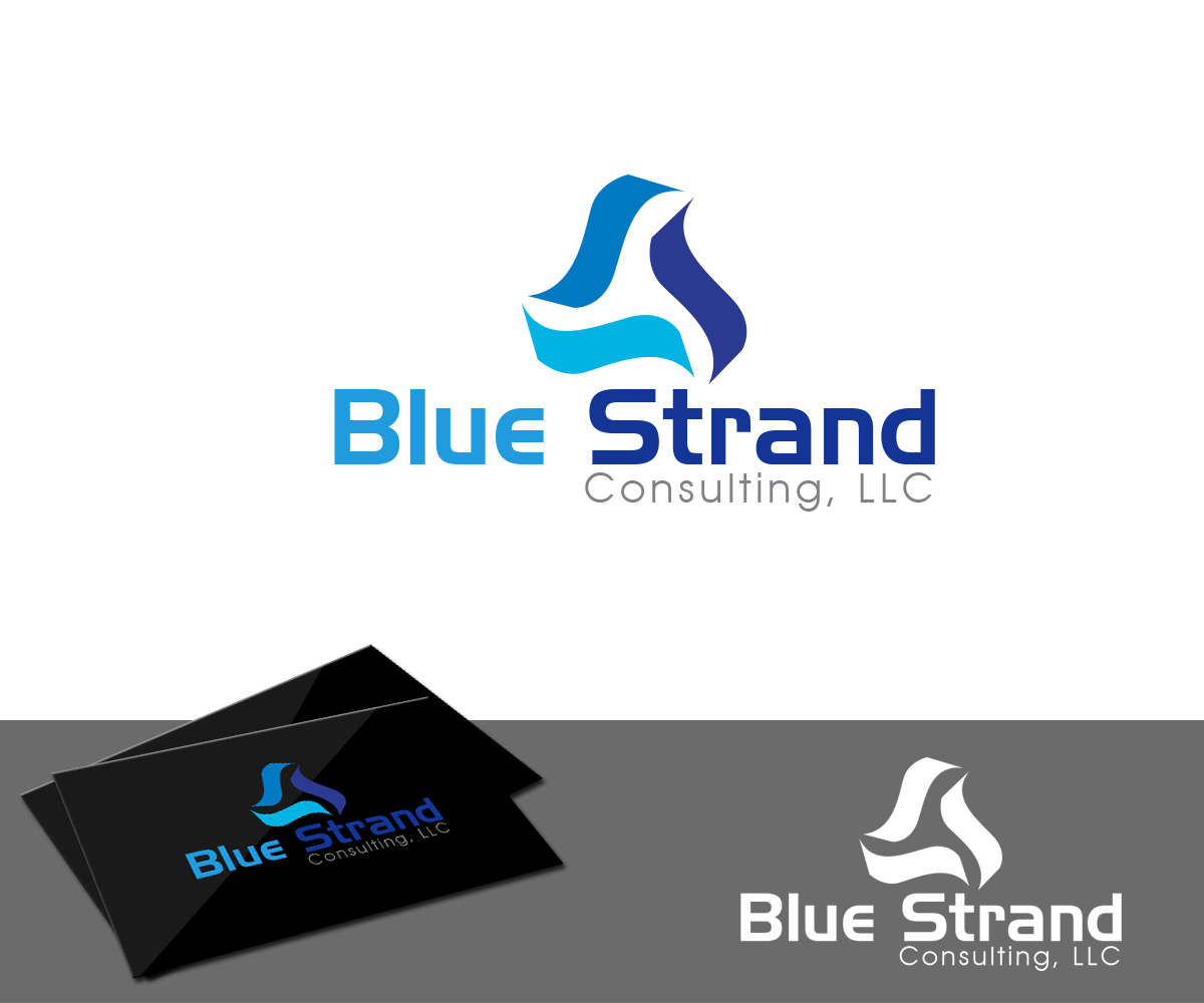 Logo Design by HeroG®APHIX for Blue Strand Consulting LLC | Design #3750395