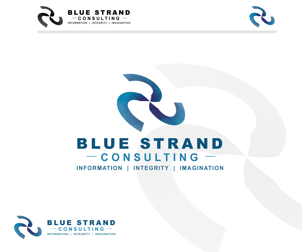 Logo Design by AizerDS for Blue Strand Consulting LLC | Design #3711692